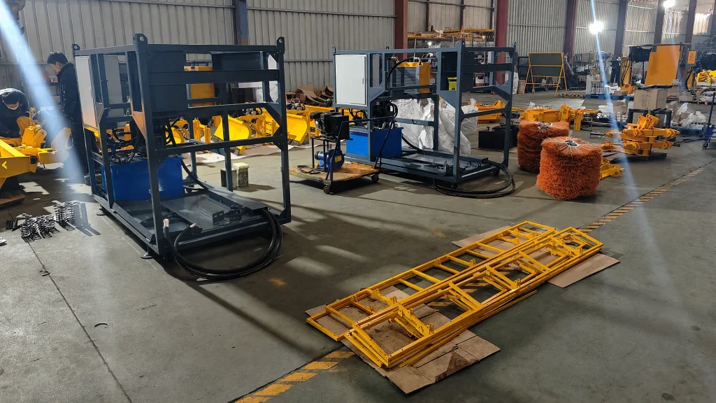 Assembly and wiring calibration of Yuji industrial wireless remote control console for dredging robot