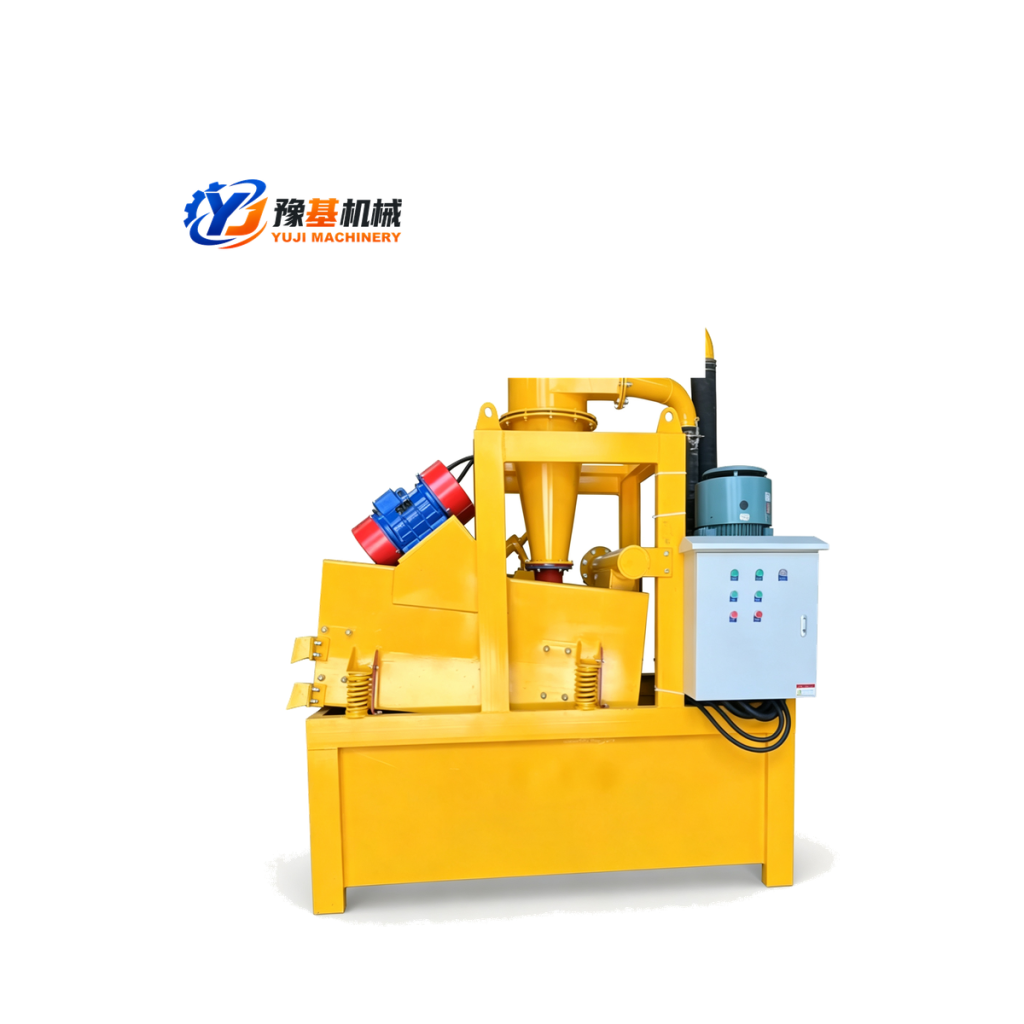YUJI MACHINERY YJ-120 solid-liquid separation machine for industrial wastewater treatment and construction slurry desanding