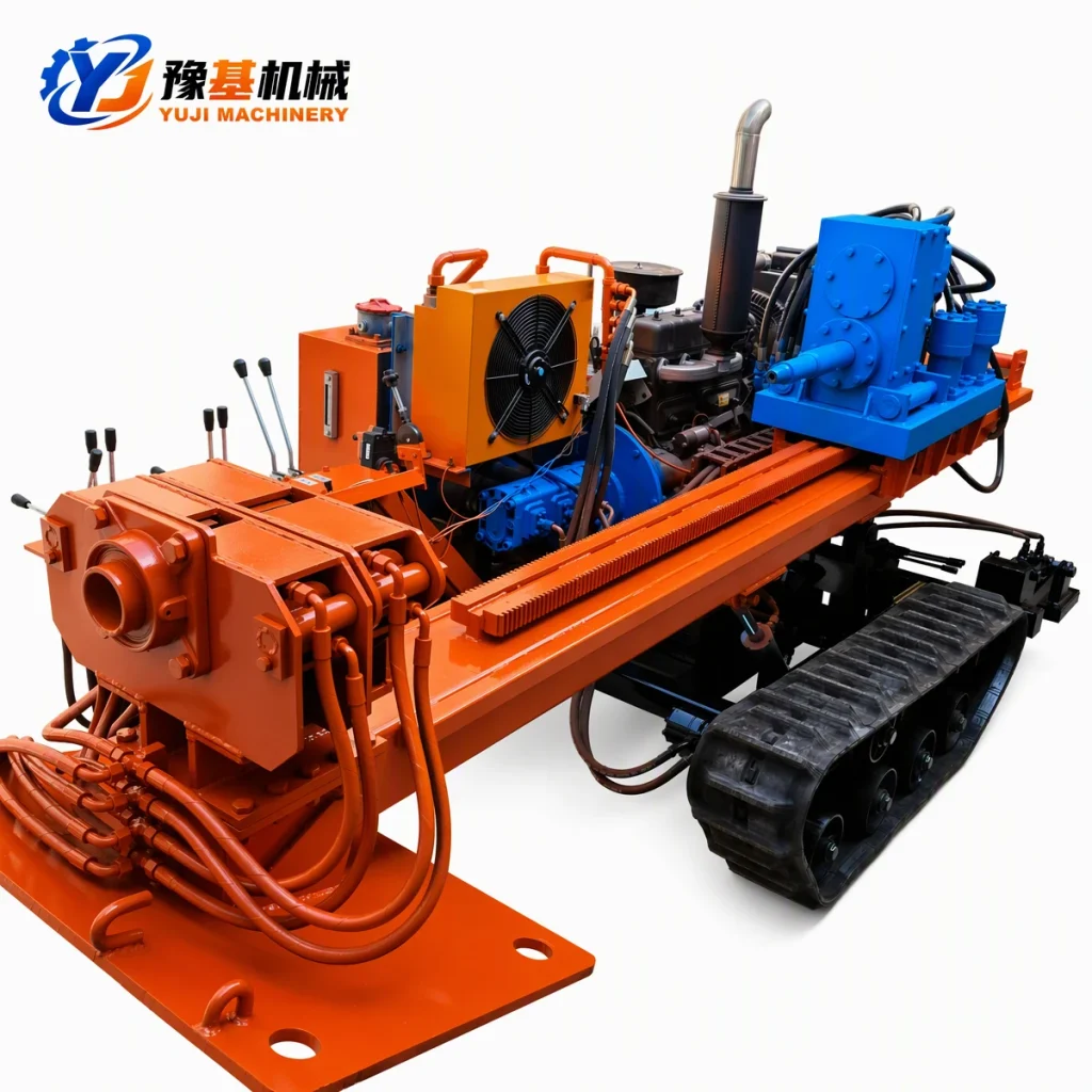 YUJI MACHINERY YJ-HDD16T 16-ton trenchless horizontal directional drilling rig for municipal underground pipe and cable laying`
